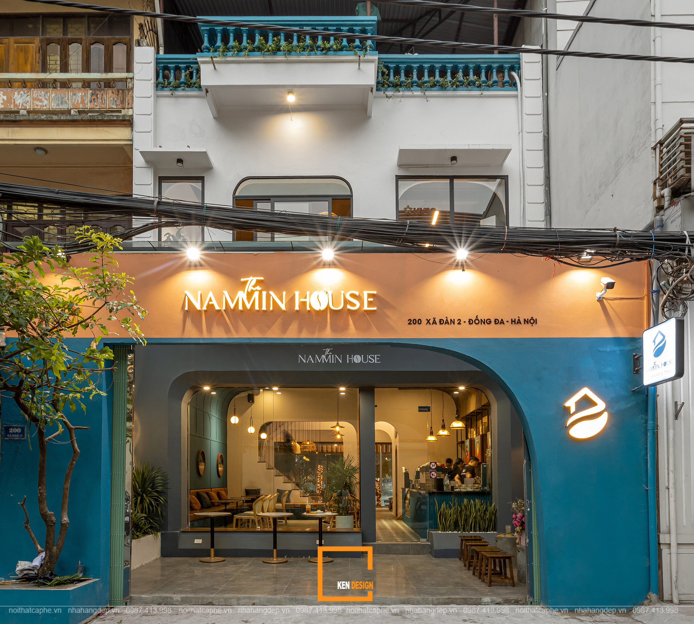 Cafe Nammin House - phong cách châu Âu hiện đại mà vẫn "rất Việt Nam"